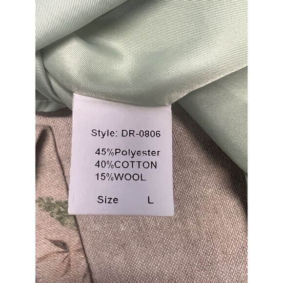 Pink Martini Retro Wool Blend Classic Mini Dress Sz. Large - Picture 7 of 9